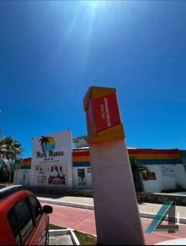Ponto comercial a venda na praia.