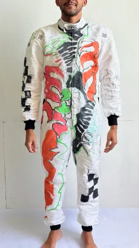 MACACÃO KART CUSTOMIZADO _ CORSA RACING HOMOLOGADO _ NOVO 