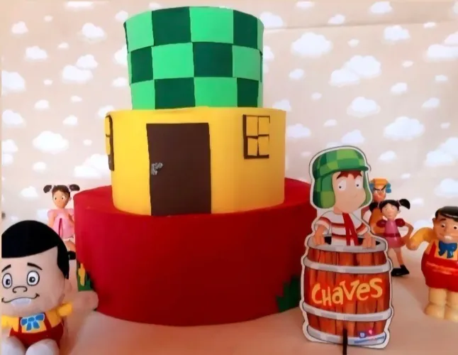 Decoração de festa infantil turma do chaves