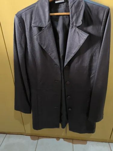 Casaco de Couro Feminino