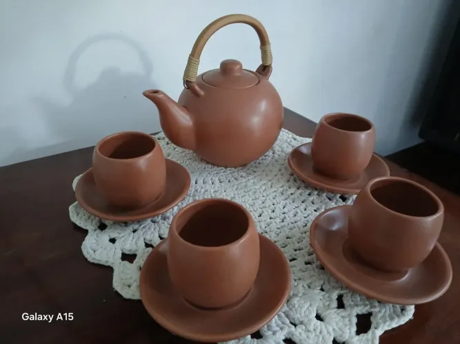 Conjunto de chá e café vintage Nerina louveira 