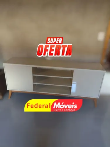 Rack Simples Novo - Prático e Perfeito para Sua Sala!