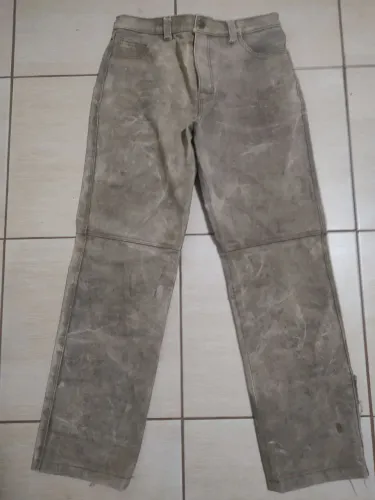 Equipamento para motociclista calça de lona 