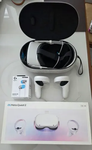 Oculus Meta Quest 2 - 128GB - Semi-Novo + Acessórios originais Meta