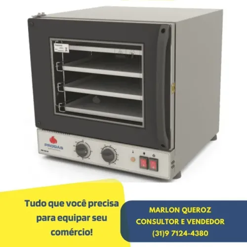Forno Turbo Elétrico Fast Oven Progas 127-220v