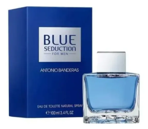 PERFUME ANTONIO BANDERAS BLUE SEDUCTION 100ML. R$250,00. PERGUNTAS *
