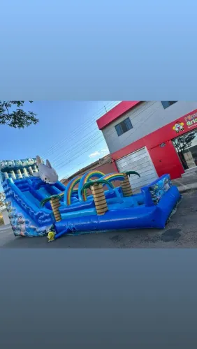 Aluguel de brinquedos infláveis/Toboágua/Touro