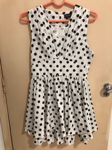 Vestido de Bolinha Tam P