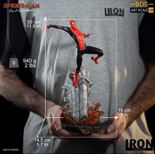  Spider-Man - 1/10 Art Scale - Homem-Aranha: Longe de Casa - Iron Studios