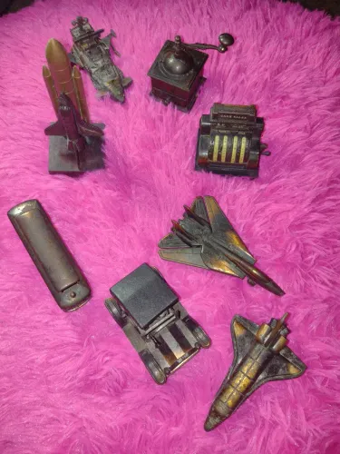 Peças miniatura para colecionador