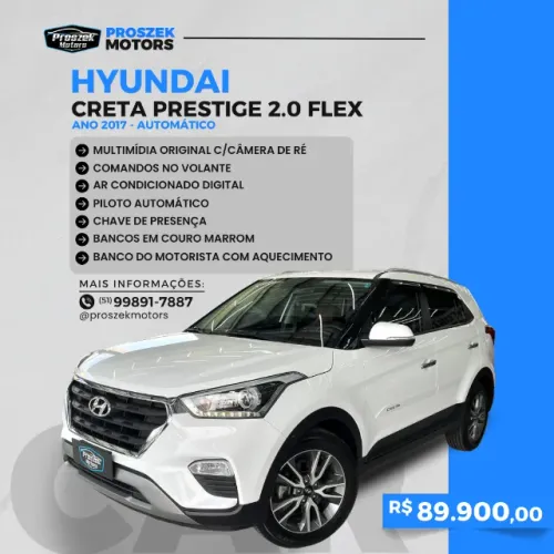 Hyundai Creta Prestige 2.0 16V Flex Aut. 2017