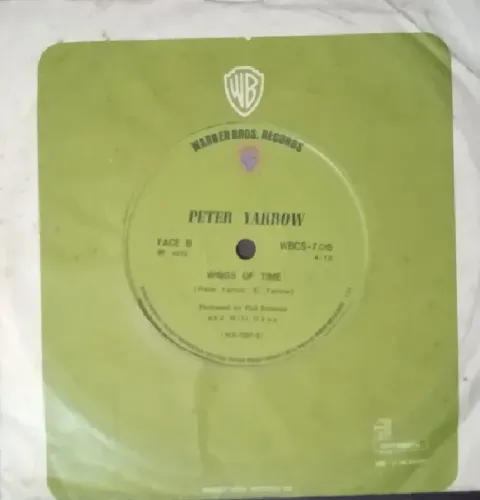 Disco de 1972 do Peter Yarrow - Warner Bros Records - Anos 60 - Raridade