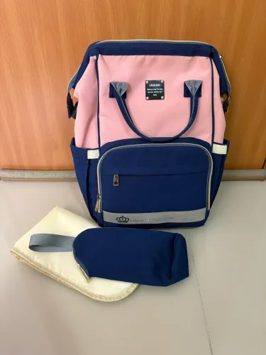 MOCHILA MATERNIDADE ORIGINAL LEQUEEN MULTIFUNCIONAL