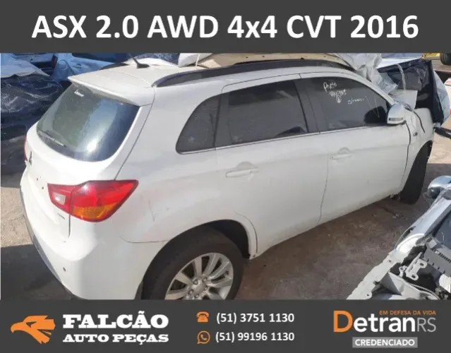 PEÇAS EM GERAL MITSUBISHI ASX 2.0 4X2 2016