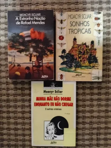 Kit 3 livros Moacyr Scliar