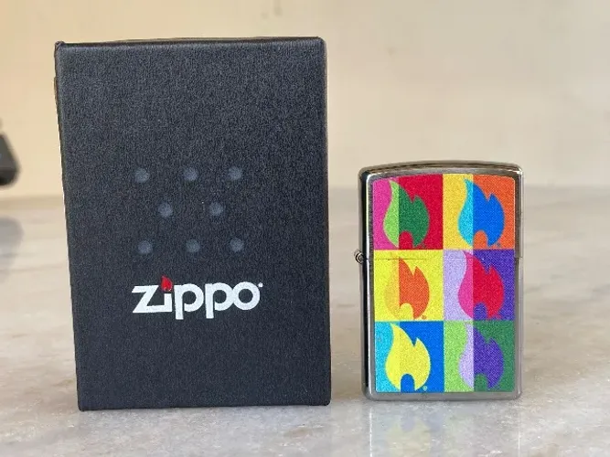 Isqueiro Original Zippo, Flame Design  