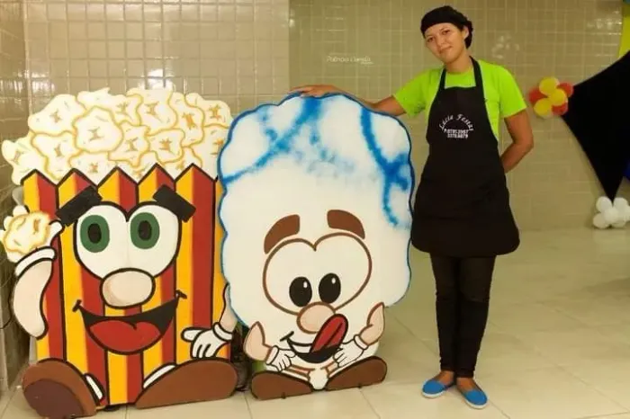 Locação de Barraquinha e Carrinho- Pipoca e Algodão Doce