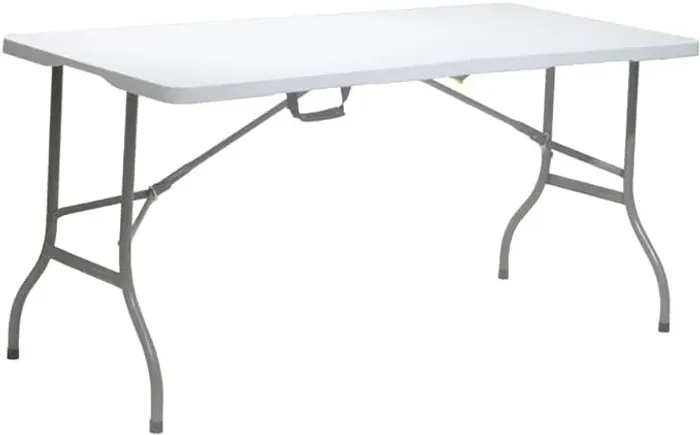 Mesa Dobrável Resistente Vira Maleta com Alça - 1,80 x 75