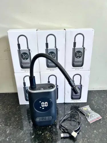 Compressor De Ar Elétrico Portátil Entrega grais