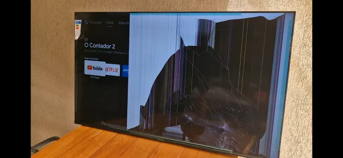 Smart TV AIWA 55" TELA QUEBRADA