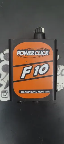 Pré-amplificador Power Click F10 Monitor De Fone De Ouvido