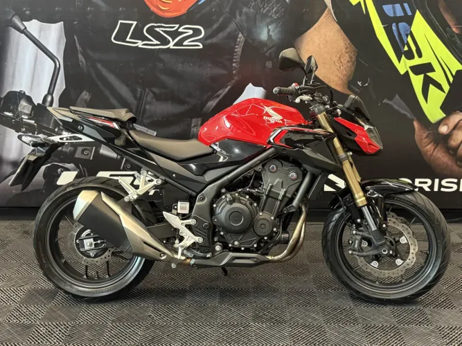 HONDA CB 500F 2024/2024 * 11600kms  * Farol LED, Freio ABS