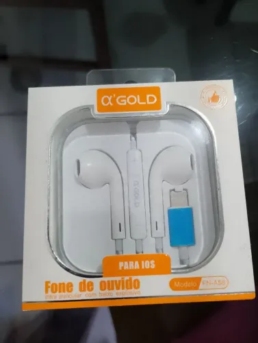 Fone de ouvido para iOS - A'GOLD
