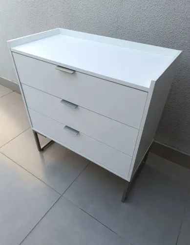 Balcao MDF Gaveteiro Novo 80cm x 40cm x 85cm Alt - Entrego 