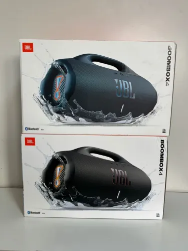 JBL BOOMBOX 4 Azul/Preta - Nova/Lacrada