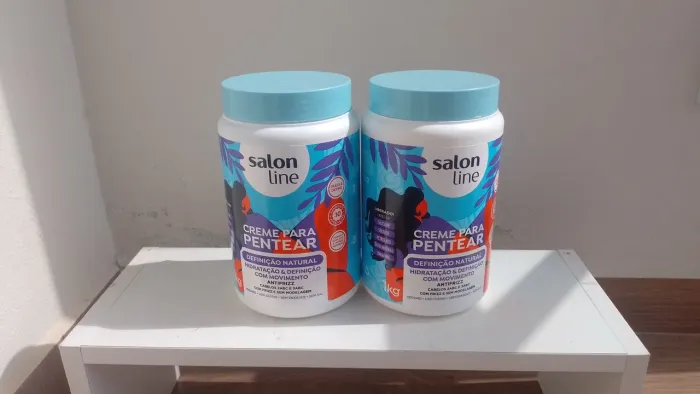 Kit 2 Cremes de Pentear Salon Line (1kg cada)