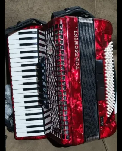 Acordeon Sanfona 120 baixos Todeschini