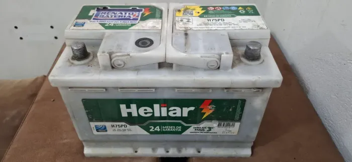 Bateria Heliar Onix Plus Turbo 75A SEMINOVA