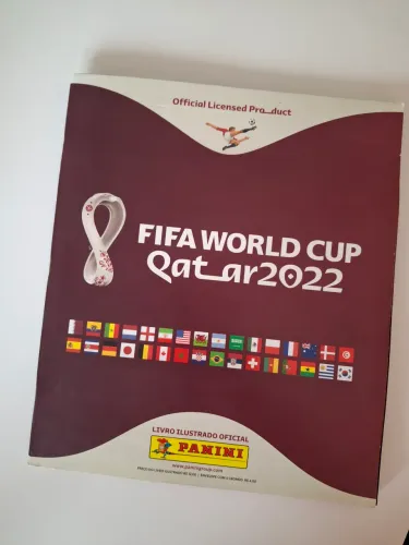 Álbum de figurinhas Panini 2022 (Copa do Mundo)