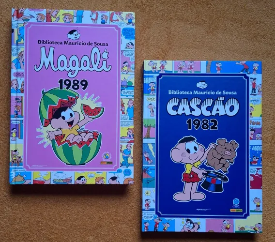 HQ Magali 1989 e Cascão 1982 Omnibus 