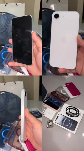 iPhone 16e novo nota fiscal, caixa carregador original e fonte turbo 128GB
