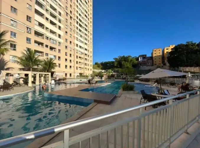 Apartamento à venda no Imbuí, 3 Quartos, 01 suíte, nascente, 75 m², 01 vaga , Alto do Imbu
