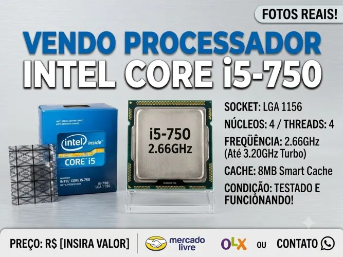 Processador Intel Core i5-750
