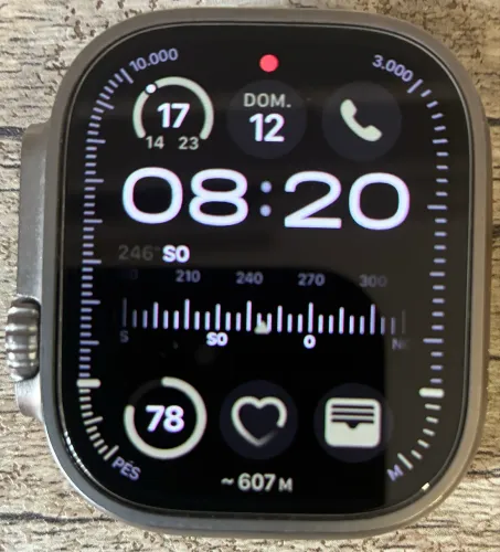 Apple Watch Ultra (gps+telefone Celular) Midnight Ocean Band