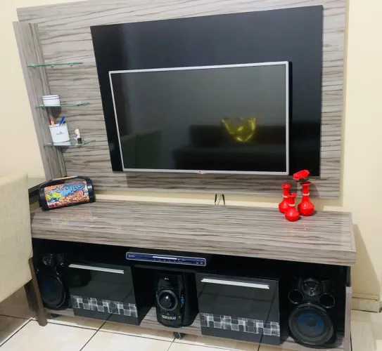 Rack + painel para sala