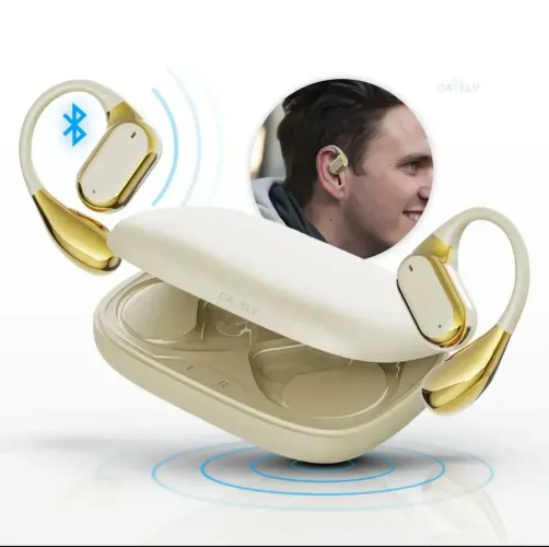 Fone Bluetooth Sem Fio com Gancho Esportivo