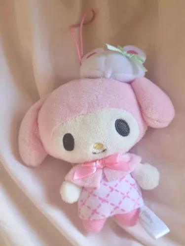 chaveiro de pelúcia my melody - original sanrio