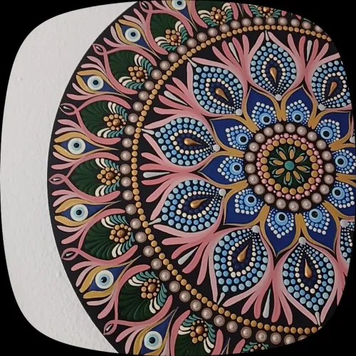 Mandala decorativa Proteção e Harmonia