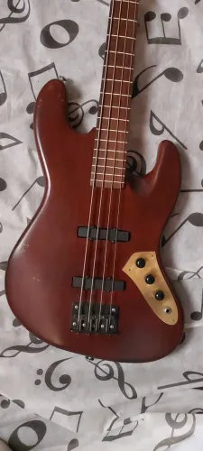 Jazz Bass Giannini fretless 