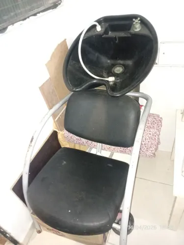 Cadeira de salão lavatório de cabelo