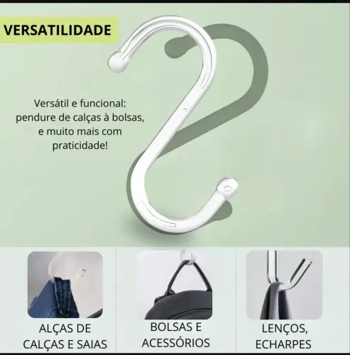 50 da Gancho para bolsa e calça jeans etc