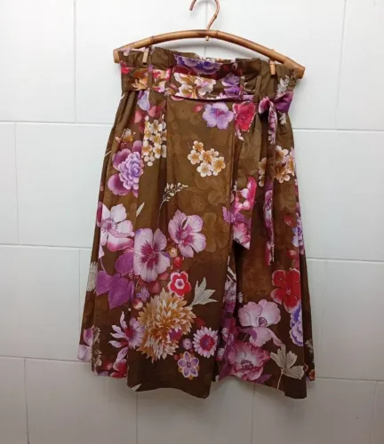 Saia midi Zara florida
