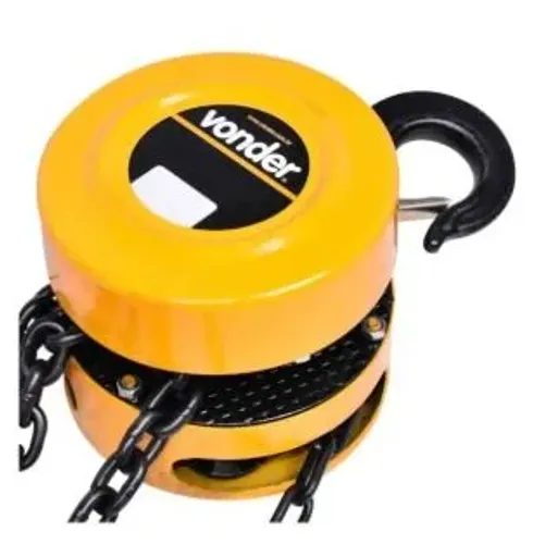 Talha Manual De Corrente 3 Toneladas 3 Metros Vonder<br>