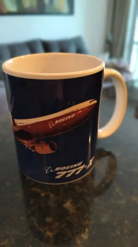 Caneca 300 ml - Boeing 777-x 