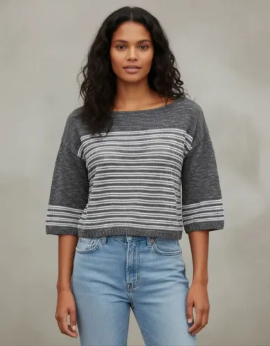 Blusa Feminina Tricô Crochê P