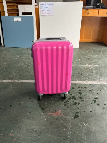Mala de bordo rosa 12kg